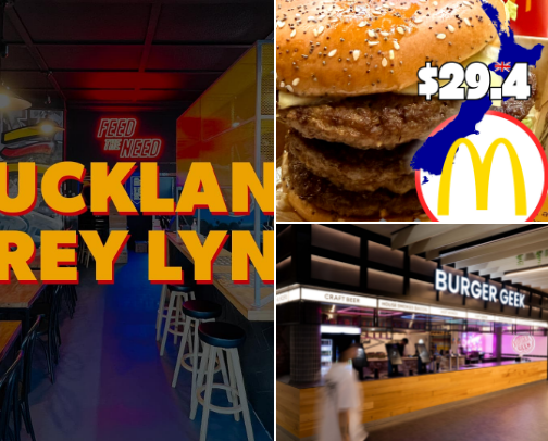 Fast Food New Zealand cover photo collage