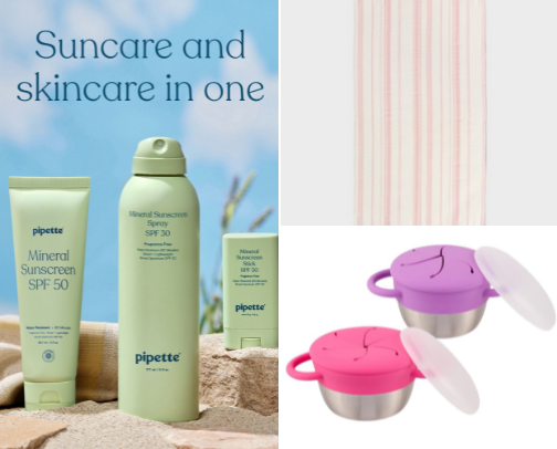Clean kiddo pool day must-haves! cover photo collage