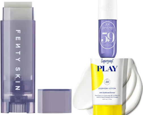 Beauty Products I Love cover photo collage