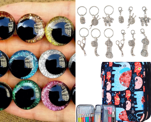 Crochet notion must haves cover photo collage