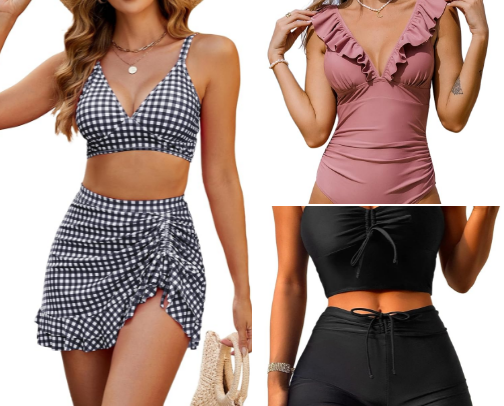 Hot Girl Swimsuit: Styles to Stun All Summer cover photo collage