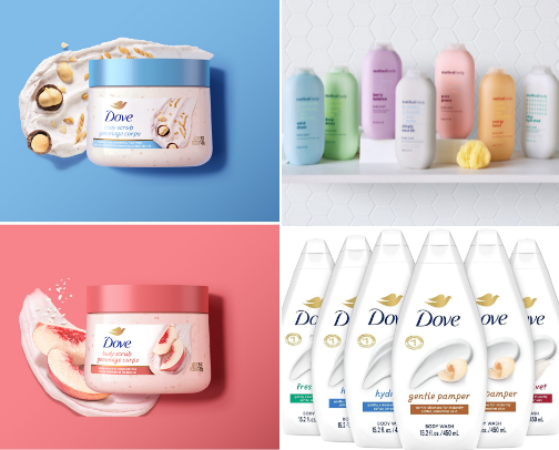 Bodycare essentials cover photo collage