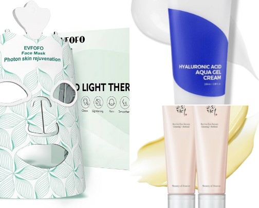 current skincare routine cover photo collage