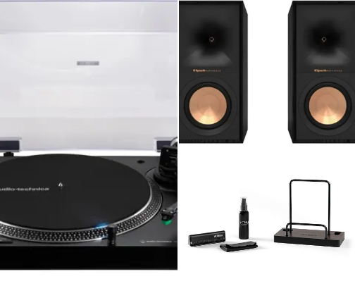 Record Player Setup and Records You Need To Hear! cover photo collage