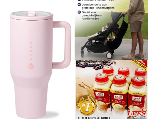 My must have items as a mom cover photo collage