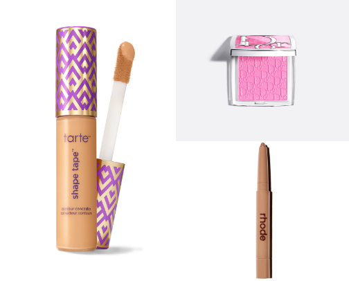 holy grail makeup products cover photo collage