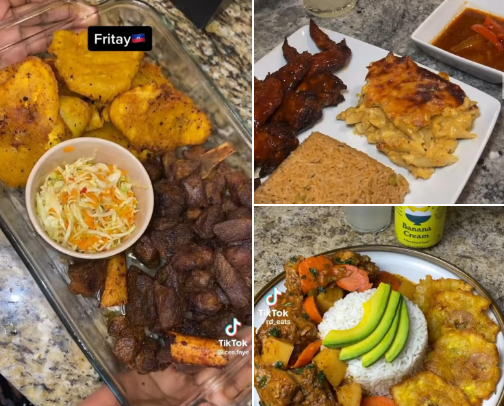 Caribbean foods cover photo collage