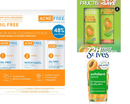 Beauty Products cover photo collage