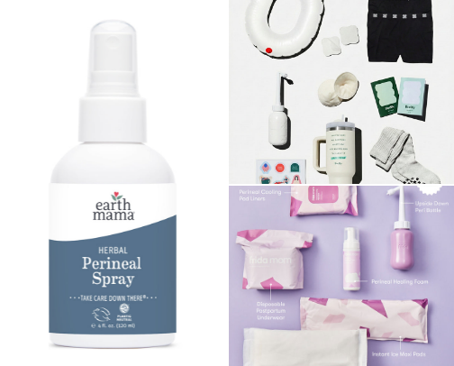 Postpartum Must-Haves I Truly Needed (From a Real Mom)🫶🏻 cover photo collage