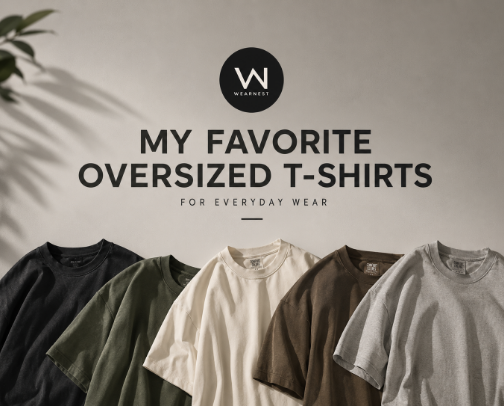Oversized T-Shirts I'd Actually Wear on Repeat cover photo collage