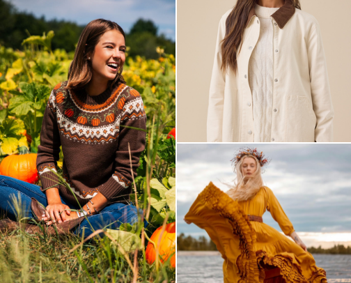 Cottagecore Fashion Finds for Autumn 🍂 cover photo collage