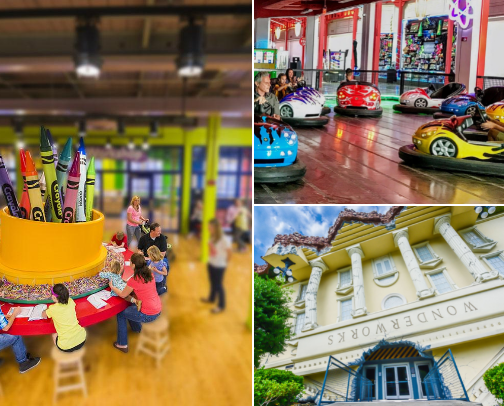 Orlando Rainy Day Places cover photo collage