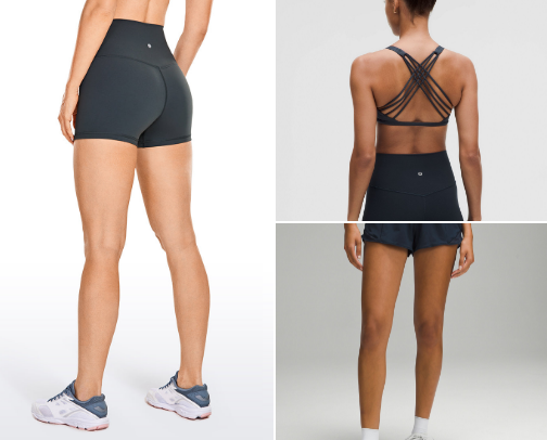 Favorite athletic clothes cover photo collage