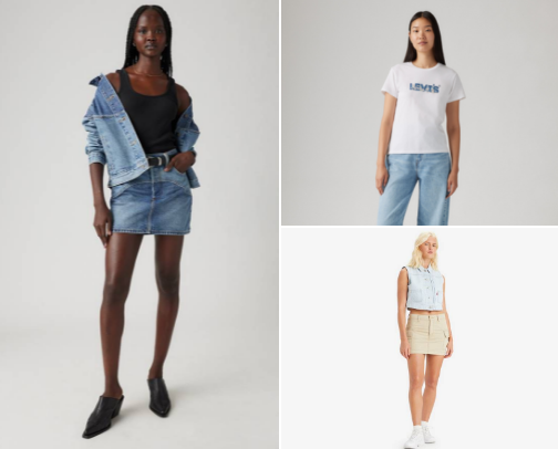 Levi's 🫰 cover photo collage