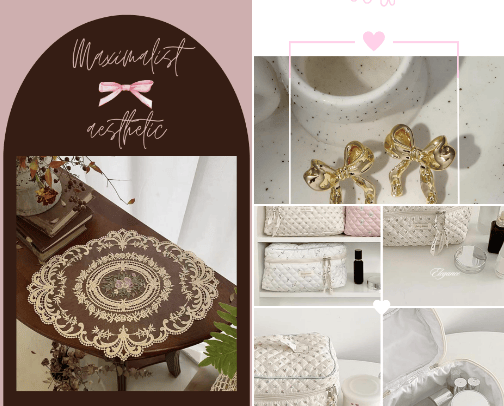 Coquette Lifestyle 🎀 cover photo collage