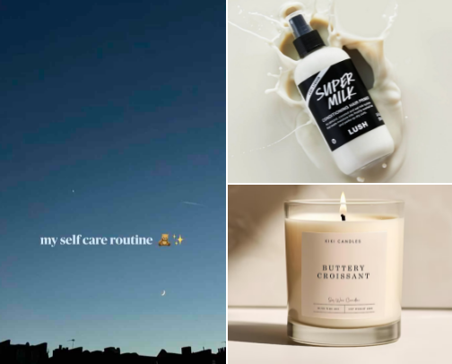 Sunday Reset: My Self-Care Routine 🧸ೀ cover photo collage