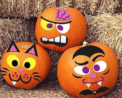 pumpkin painting ideas cover photo collage