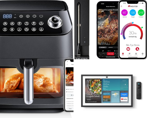 Smart Kitchen Tech for a Smarter, Faster Home. cover photo collage