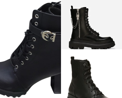 Stylish Bootwear cover photo collage