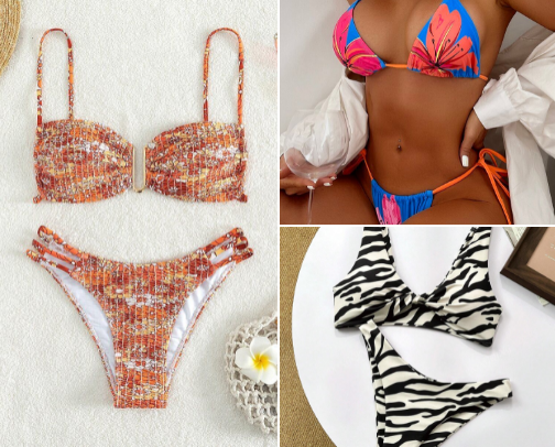 Bikini 👙 cover photo collage
