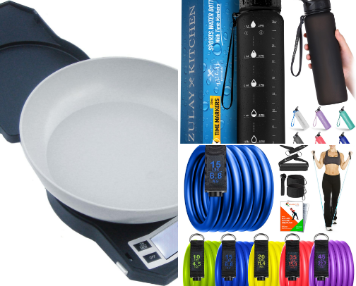 Weight Loss Tools That Actually Helped Me cover photo collage