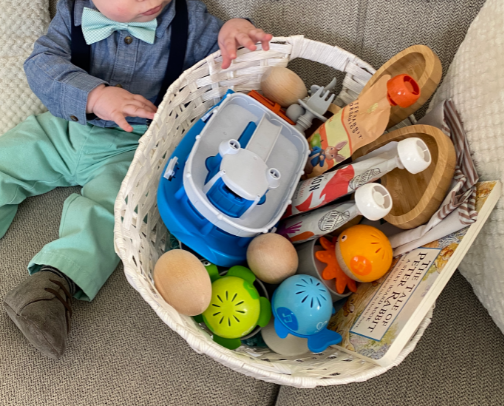 Baby Easter Basket Ideas cover photo collage