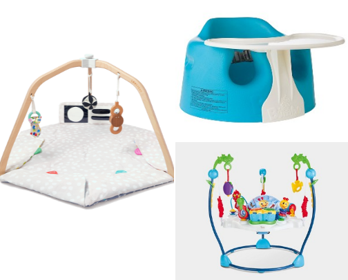 Toys to practice those GROSS MOTOR skills for kids cover photo collage