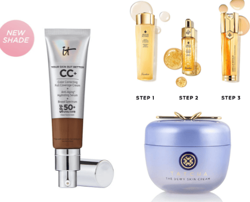 My skincare👍 cover photo collage