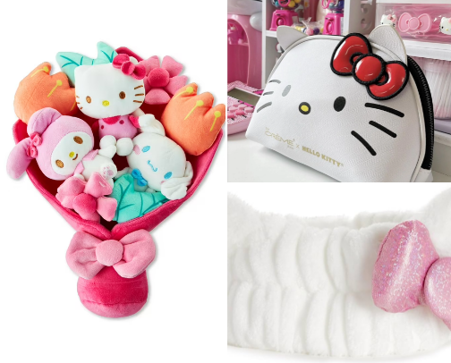 Hello kitty gifts for her, valentines idea♥️ cover photo collage