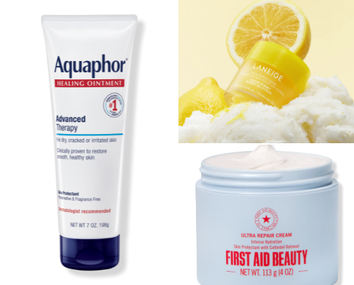 Winter Skincare Essentials for Dry, Dehydrated Skin cover photo collage