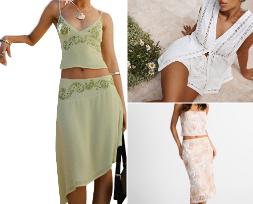 Beach Vacation Looks cover photo collage