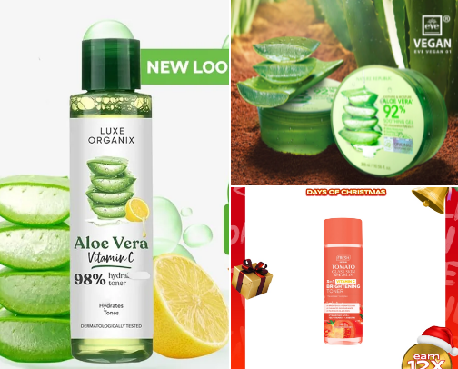 Budget-friendly skincare!! cover photo collage