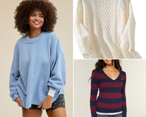 Favorite cozy sweaters🤗 cover photo collage