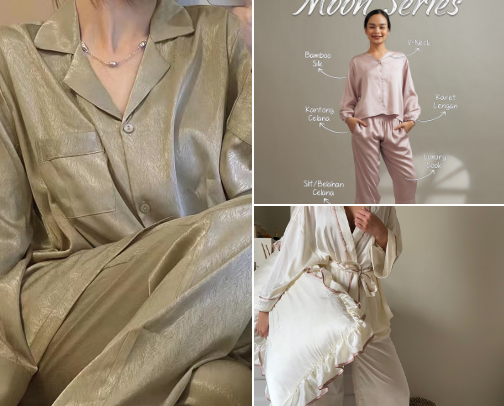 Baju Tidur Paling Nyaman Buat Tidur Makin Nyenyak cover photo collage