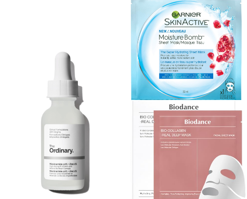 skin care cover photo collage