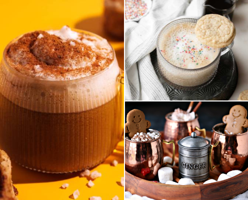 ☕ Simple Drink Recipes | Coffee, Lattes, Milkshakes, Smoothies & Refreshers cover photo collage