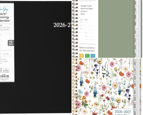 school planner 2026-2027 student cover photo collage