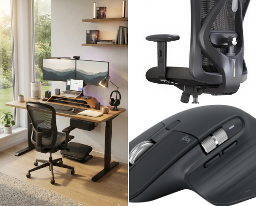 The Home Office Products That Actually Improved My Productivity cover photo collage