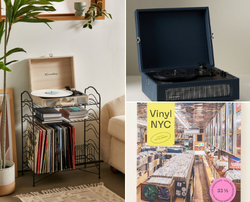 Record Player Favorites cover photo collage