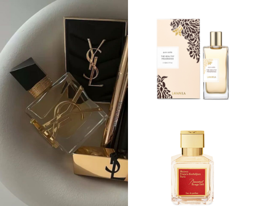 20 Perfumes Everyone’s Talking About: Luxe Icons & Affordable Dupes cover photo collage