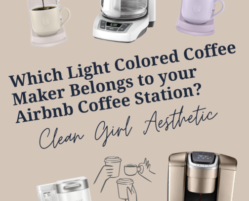 Clean Girl Aesthetic: Warm Minimalist Coffee Station cover photo collage