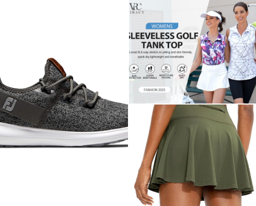 Saturdays are for the girls: Golf & Pickleball Edition cover photo collage