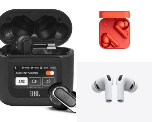 Earbuds cover photo collage