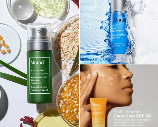 Skin Care cover photo collage