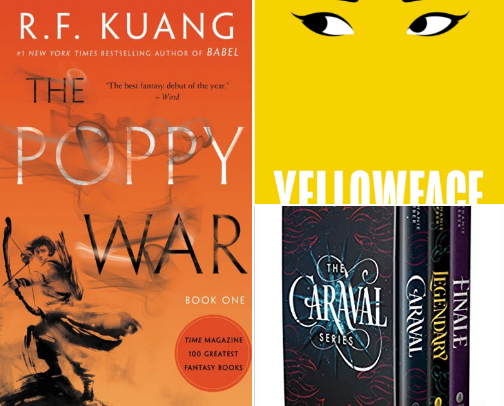 My favorite book recs cover photo collage