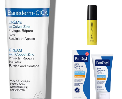 Skincare that actually works for acne prone skin cover photo collage