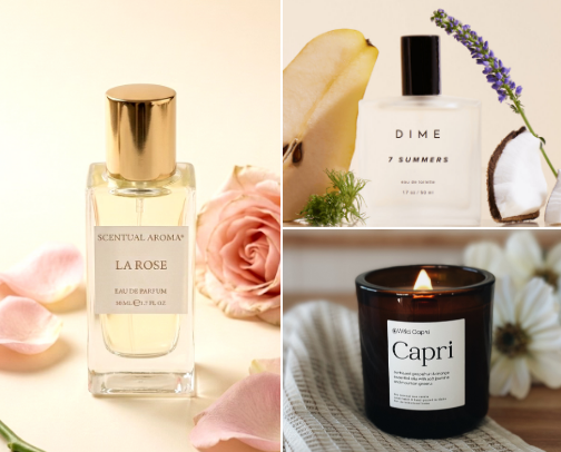 Clean Fragrance cover photo collage