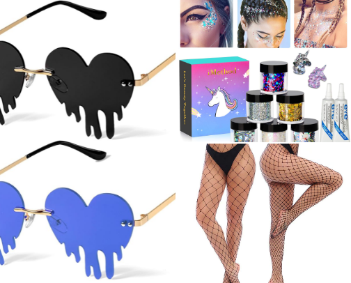 Rave/Music Festival Essentials cover photo collage