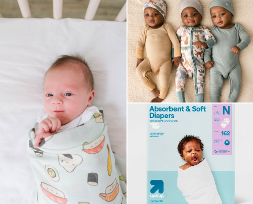 Newborn Baby Essentials Every Mom Actually Uses cover photo collage