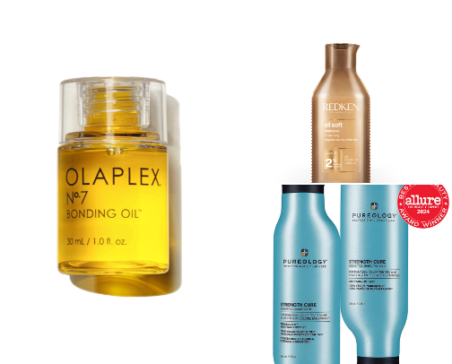 Hair care I swear by cover photo collage